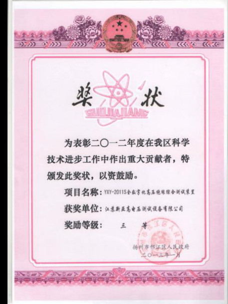 科技成果与产品荣誉 01